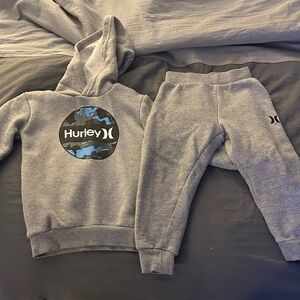 Hurley Kids Blue and Gray Joggers